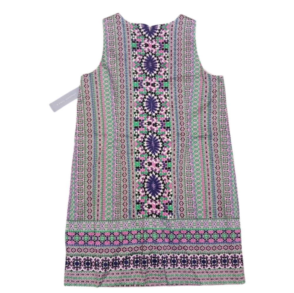 London Times Mandala Print Shift Dress - Picture 2 of 5